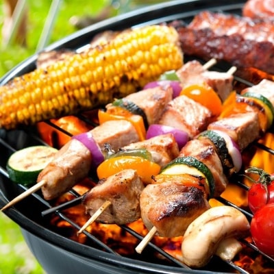 Скара, барбекю, Заведения